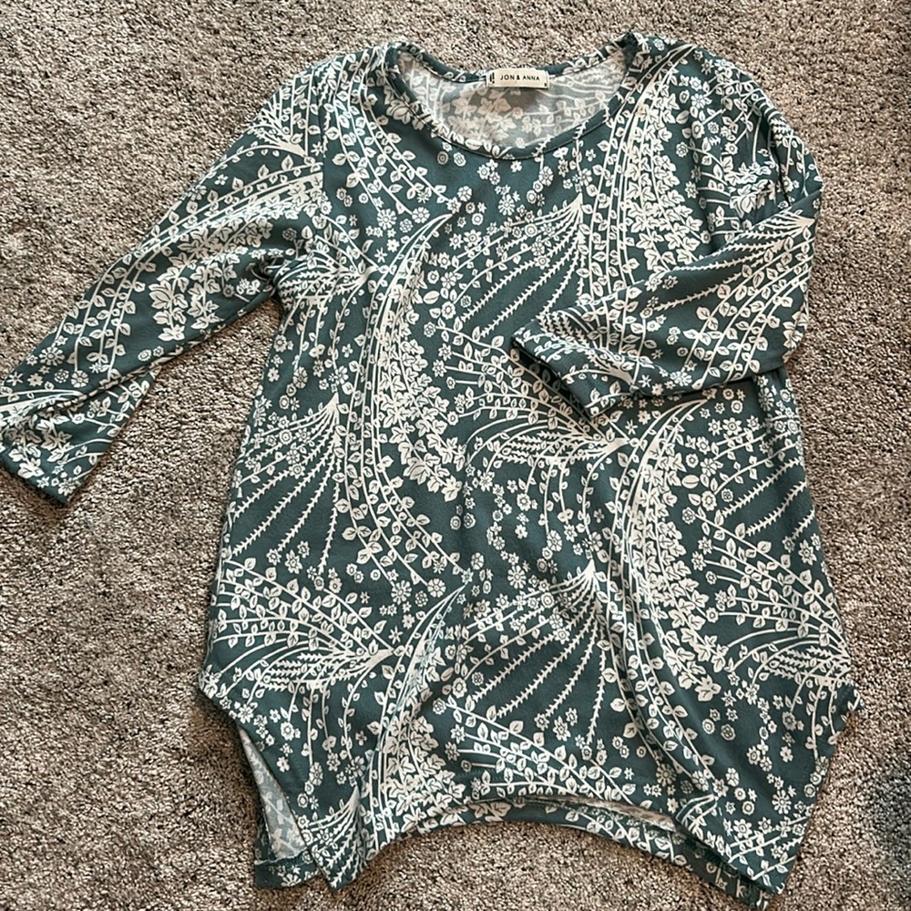 Jon & Anna Sage Green Top